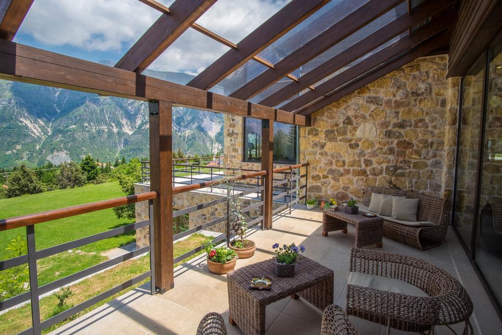 Orizontes Tzoumerkon Hotel Resort Праманда Екстер'єр фото